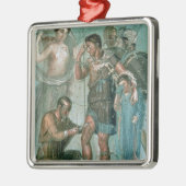 Aeneas verletzte, von Pompeji Ornament Aus Metall (Links)
