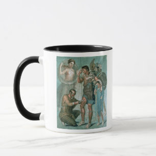 Aeneas verletzte, von Pompeji Tasse