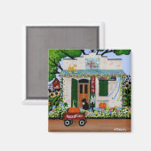 Aeolian Harp Magnet (Vorderseite/Rückseite)