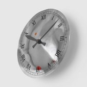 Aeolian Watercolor Clock Runde Wanduhr (Winkel)