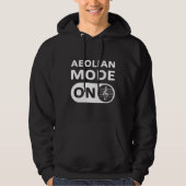 Aeolischer Musikmodus On - Herren Hoodie (Vorderseite)