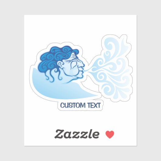 Aeolus Aufkleber (Blatt)