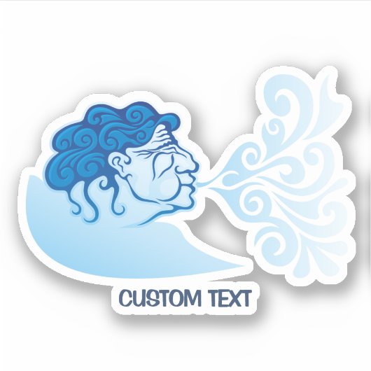 Aeolus Aufkleber (Vorderseite)