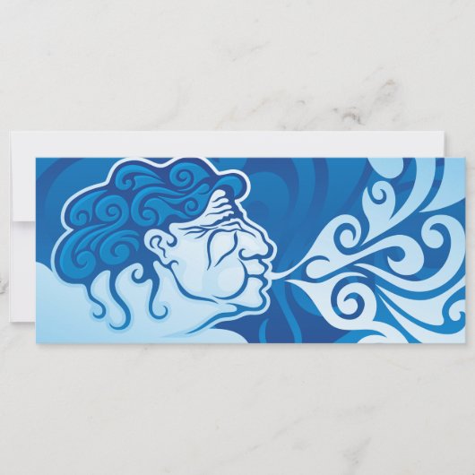 Aeolus Einladung (Vorderseite)