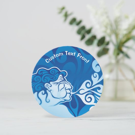 Aeolus Einladung (Stehend Vorderseite)