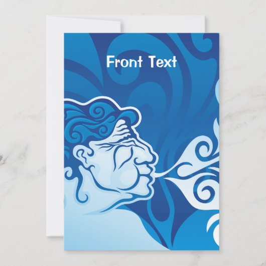 Aeolus Einladung (Vorderseite)