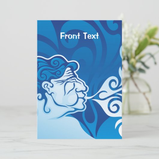 Aeolus Einladung (Stehend Vorderseite)