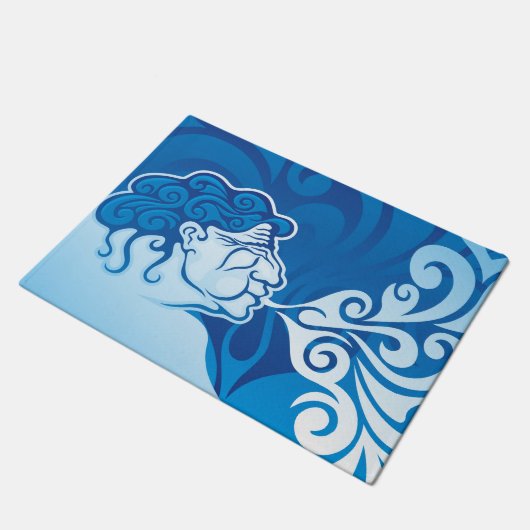 Aeolus Fußmatte (Schrägansicht)