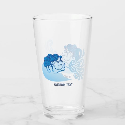 Aeolus Glas (Rückseite)