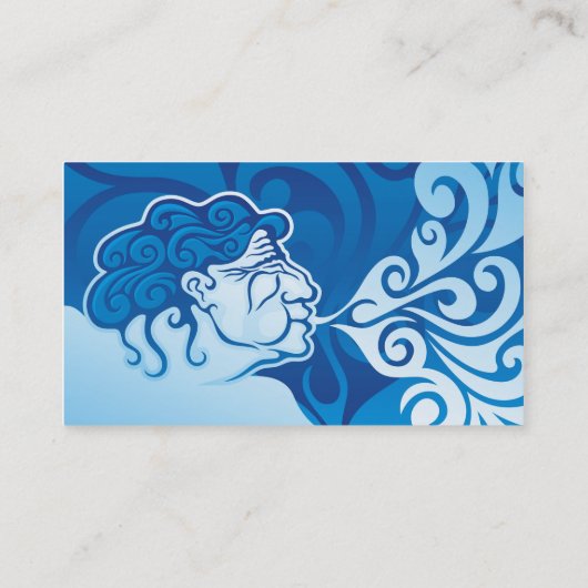 Aeolus Visitenkarte (Rückseite)