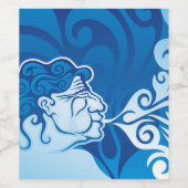 Aeolus Weinetikett (Einzelnes Label)