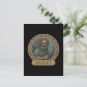 Aeolus Windgott Andachts-Postkarte Postkarte (Stehend Vorderseite)