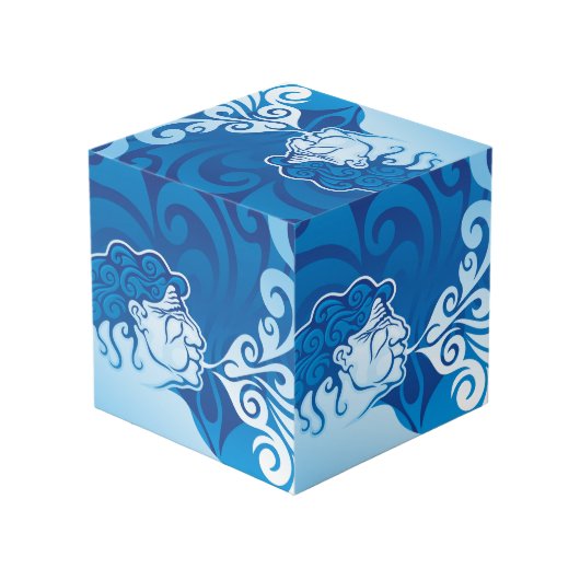 Aeolus Würfel (Rückseite Schrägansicht)