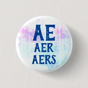 Aer Aers Pronouns Button