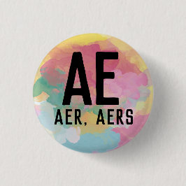 Aer Aers Pronouns Button