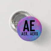 Aer Aers Pronouns Button (Vorne & Hinten)