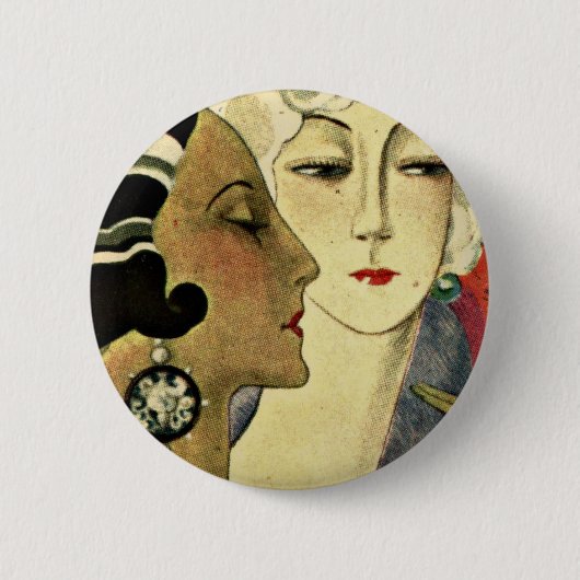 Aer Deco Damen Button (Vorderseite)