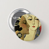 Aer Deco Damen Button (Vorne & Hinten)