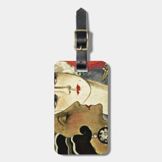 Aer Deko Ladys Gepäckanhänger (Vorderseite vertikal)