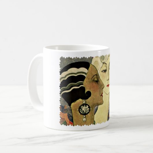 Aer Deko Ladys Kaffeetasse (Vorderseite Links)