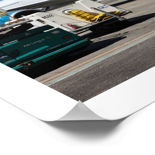 Aer Ligus Open Edition Poster (Ecke)