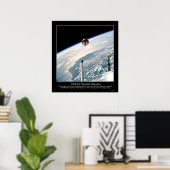 AERCam Sprint frei fliegen in der v... Poster (Heimbüro)