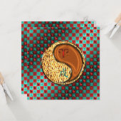 Äeren und Holzhund Karte (Vorderseite/Rückseite Beispiel)