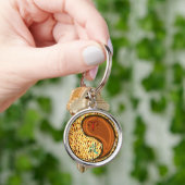 Äeren und Holzhund Schlüsselanhänger (Hand)