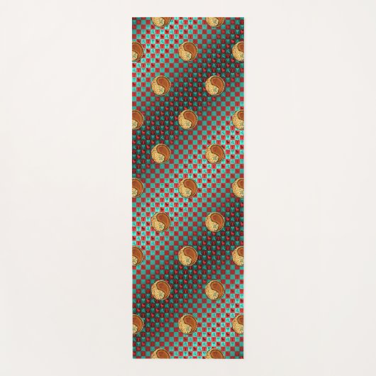 Äeren und Holzhund Yogamatte (Vorderseite)