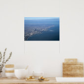 Aerial Chicago Poster (Küche)