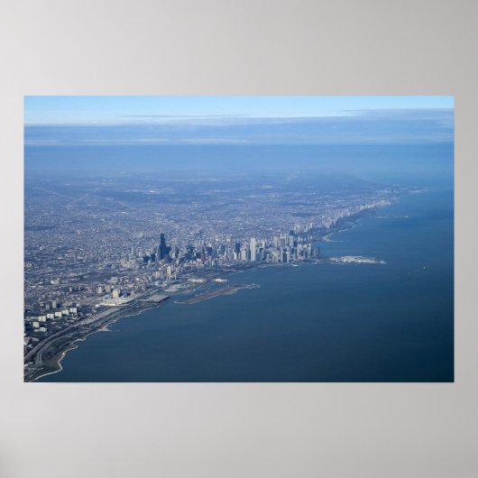 Aerial Chicago Poster (Vorne)