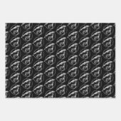 Aerial Hoop Lyra Pink Black Gray Geschenkpapier Set (Vorderseite 3)