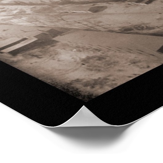 Aerial Indiana Steel Foto 1908 Poster (Ecke)