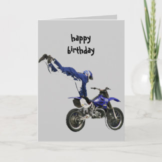 Aerial Moto Cross #3 card Grey Karte