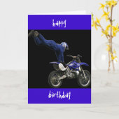 Aerial Moto Cross #3 Karte (Gelbe Blume)