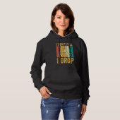 Aerial Silk Aerialist I Don't Fall I Drop Hoodie (Vorne ganz)