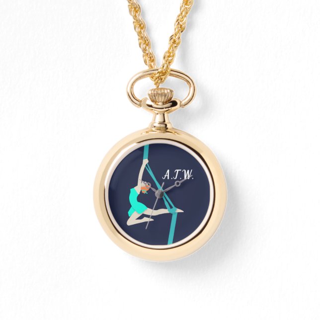 Aerial Silks Armbanduhr (Vorderseite)