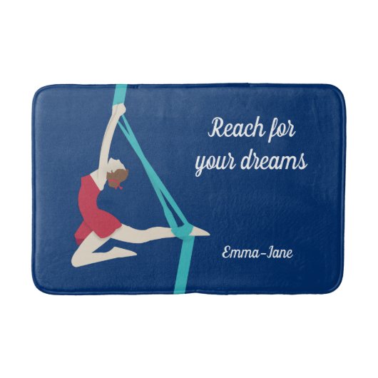 Aerial Silks Badematte (Vorderseite)
