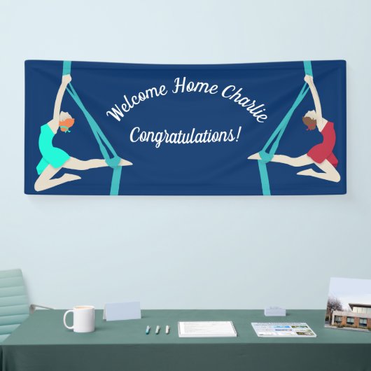Aerial Silks Banner (Messe)