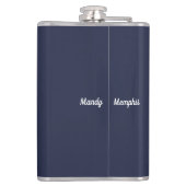 Aerial Silks Flachmann (Rückseite)