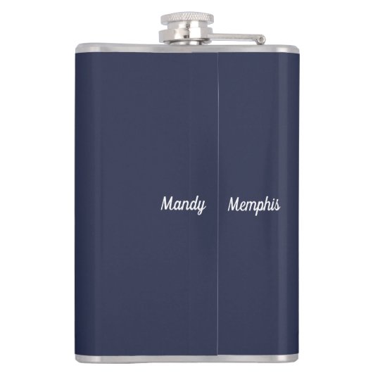 Aerial Silks Flachmann (Rückseite)