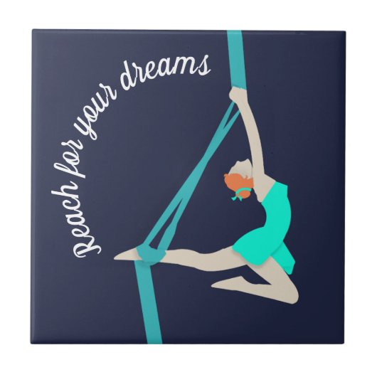 Aerial Silks Fliese (Vorderseite)