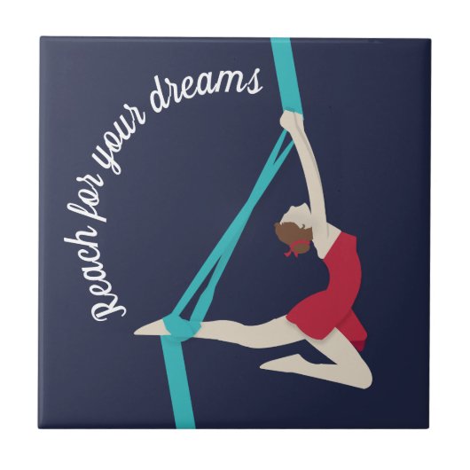 Aerial Silks Fliese (Vorderseite)