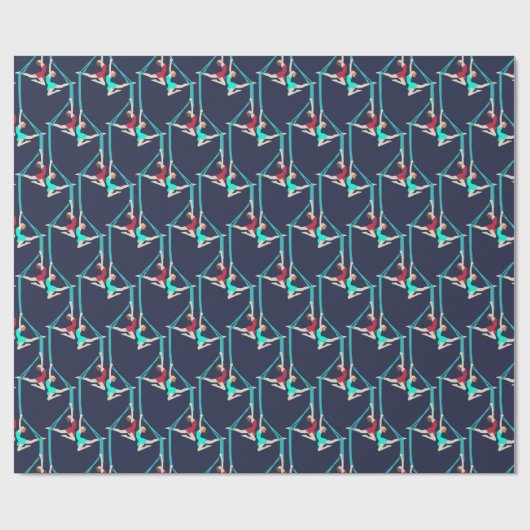 Aerial Silks Geschenkpapier (Flach)