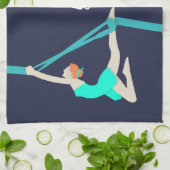 Aerial Silks Geschirrtuch (Gefaltet)