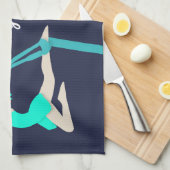 Aerial Silks Geschirrtuch (Viertel Falte)