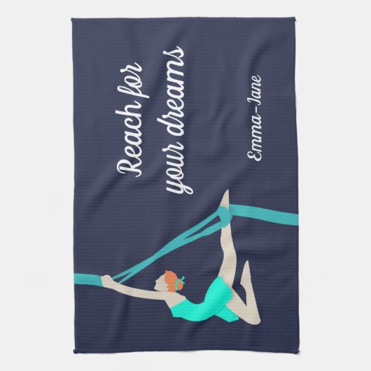 Aerial Silks Geschirrtuch (Vertikal)