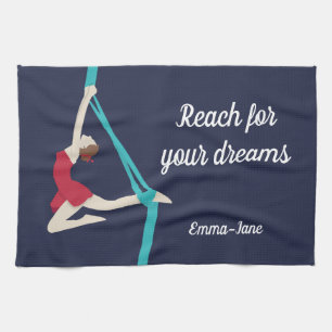 Aerial Silks Geschirrtuch