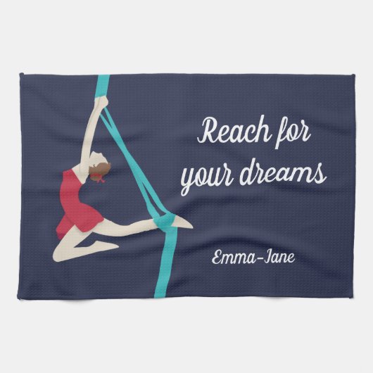 Aerial Silks Geschirrtuch (Horizontal)