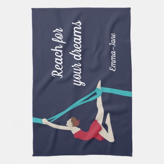 Aerial Silks Geschirrtuch (Vertikal)